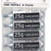 Lezyne Cartucho De Repuesto CO2 - Con Rosca 25 G - 5 Piezas -Tienda De Bicicletas 171243