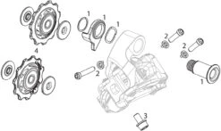 SRAM Piezas Rep. P. Sist. Camb X0 / X9 / X7 / ViaGT 2x10 / 3x10 (2011-2013)