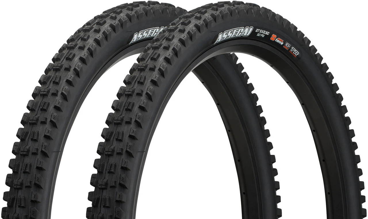 MAXXIS Cubierta Plegable Assegai 3C MaxxTerra EXO WT TR 27,5" En Set De 2 3 MAXXIS Cubierta Plegable Assegai 3C MaxxTerra EXO WT TR 27,5" En Set De 2