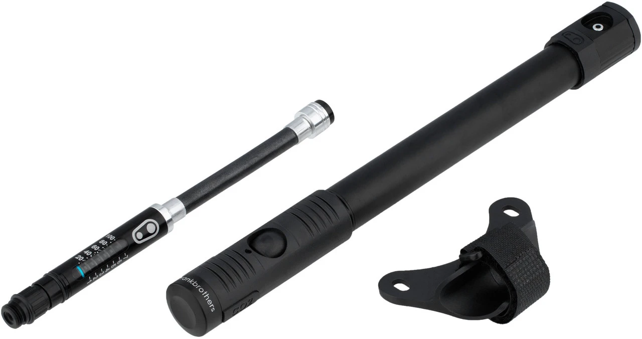 Crankbrothers Mini Bomba Klic HP Con Adapatador CO2 Y Manómetro 10 Crankbrothers Mini Bomba Klic HP Con Adapatador CO2 Y Manómetro - Imagen 8