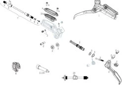 SRAM Piezas De Repuesto Para Palanca De Frenos Level TLM (B1) (2020)