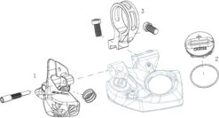 SRAM Piezas De Repuesto Para Palanca De Frenos/cambios XX1 / X01 Eagle AXS