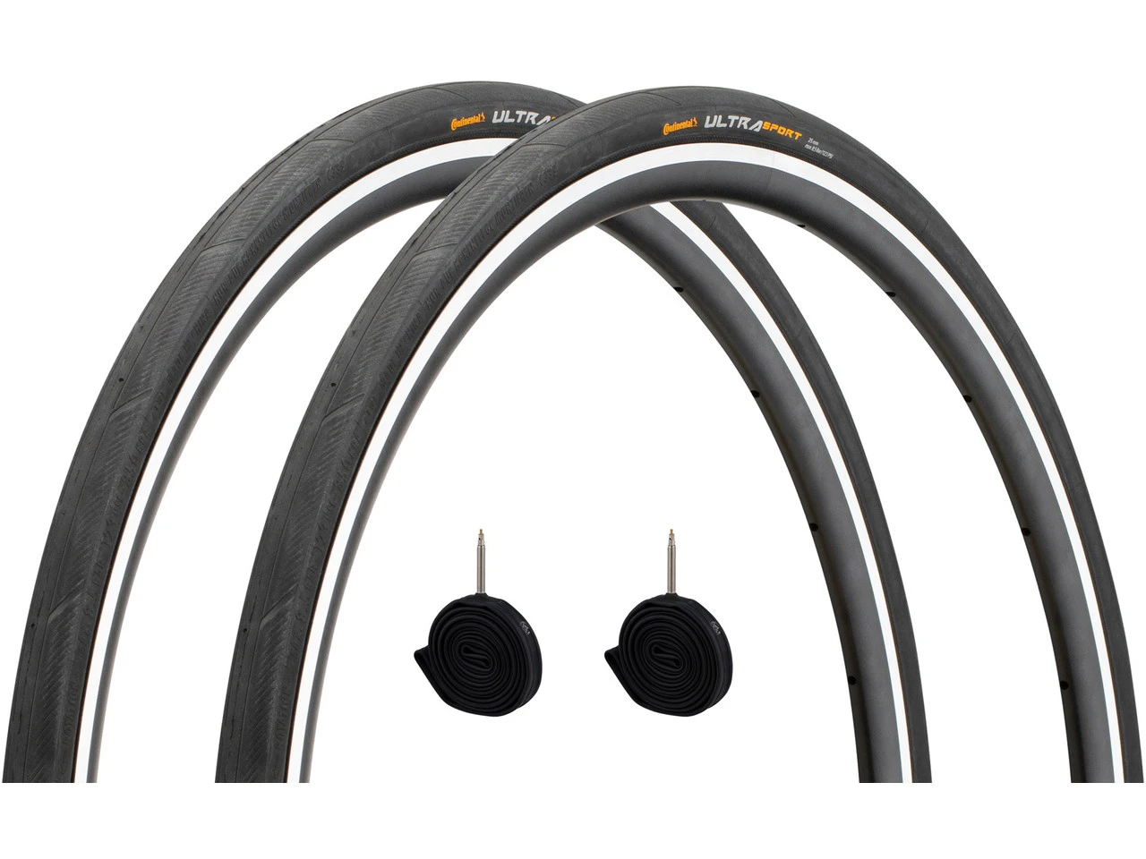 Continental Cubierta Plegable Ultra Sport III 28" + Cámara Aire Race 28 Set De 2 3 Continental Cubierta Plegable Ultra Sport III 28" + Cámara Aire Race 28 Set De 2