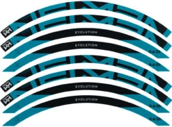 Newmen Kit De Calcomanías Para Llantas X.A.25 -Tienda De Bicicletas 354090