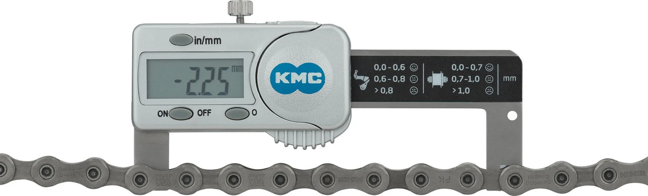 KMC Medidor De Desgaste De Cadena Digital Chain Checker 5 KMC Medidor De Desgaste De Cadena Digital Chain Checker - Imagen 3