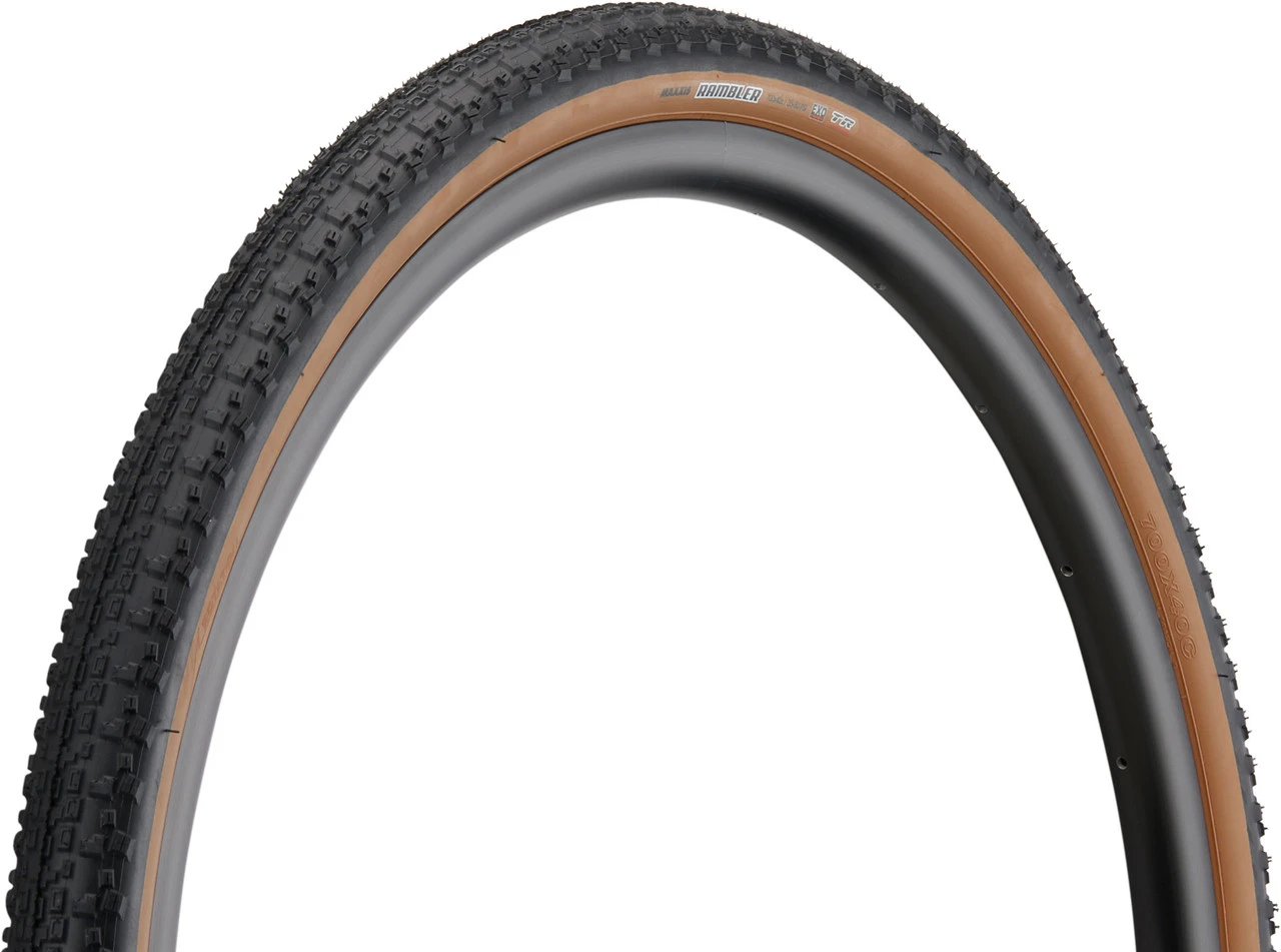 MAXXIS Cubierta Plegable Rambler Dual EXO TR Tanwall 28" 3 MAXXIS Cubierta Plegable Rambler Dual EXO TR Tanwall 28"