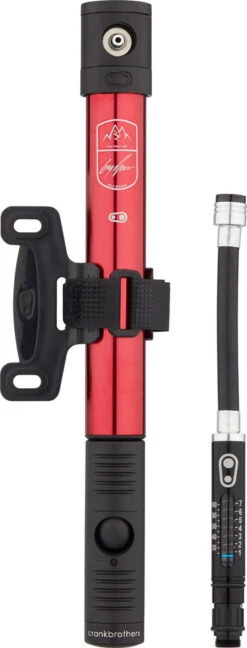 Crankbrothers Bomba Mini Con Manómetro Klic HV Minnaar Edition Mont-Sainte-Anne