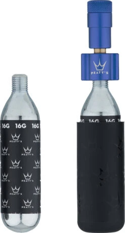 Bomba De Cartucho Holeshot CO2 Tyre Inflator Kit + Cartucho De 16 G