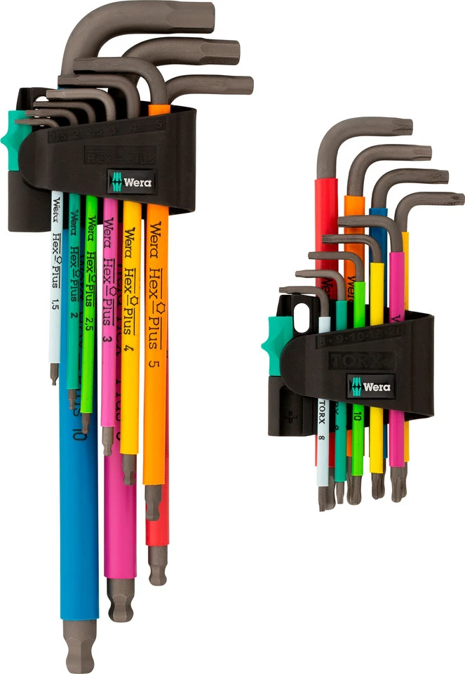Wera Juego De Llaves Acodadas Torx + Hexagonales Hex-Plus 3 Wera Juego De Llaves Acodadas Torx + Hexagonales Hex-Plus