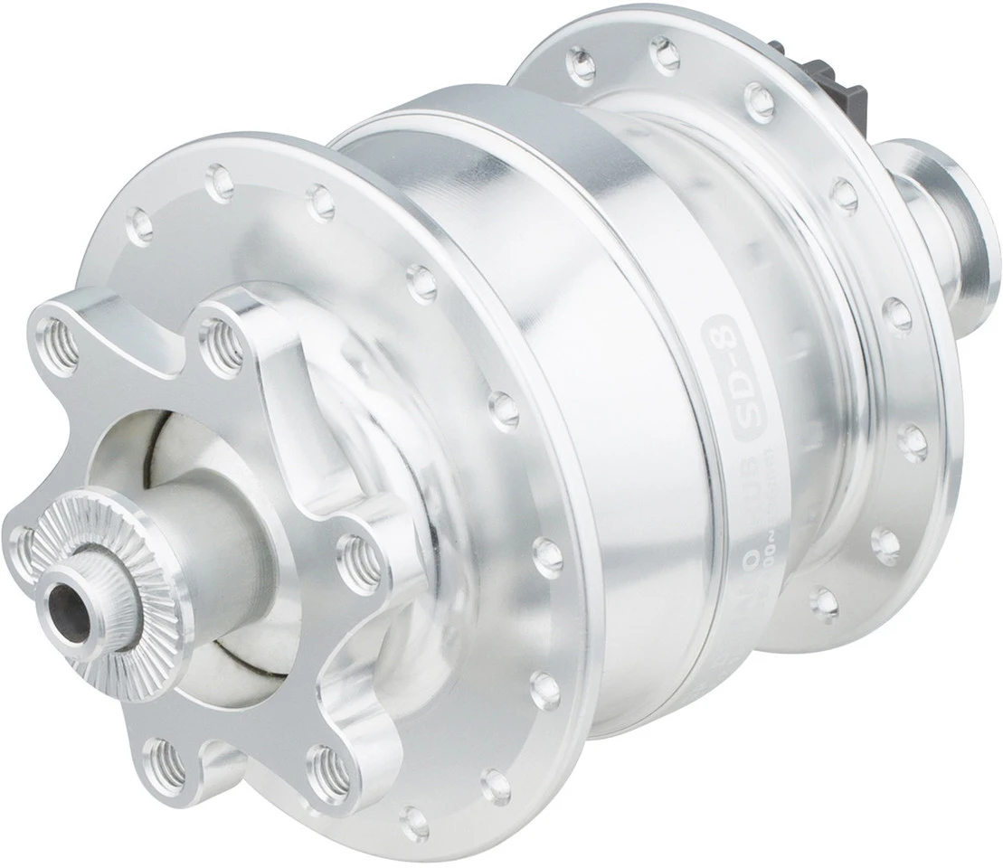 Dinamo De Buje SD-8 Disc 6 Agujeros 4 Dinamo De Buje SD-8 Disc 6 Agujeros - Imagen 2